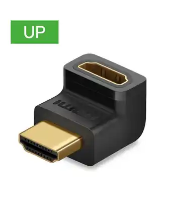 Tiendas EFE Adaptador hdmi ugreen hd112 macho / hembra (hacia arriba) negro oferta