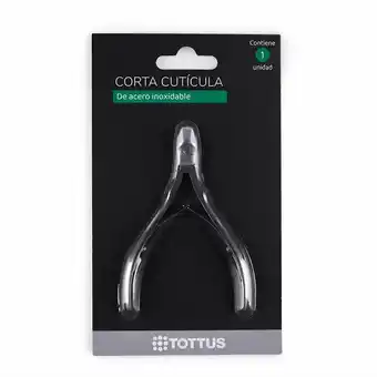 Tottus Corta cuticula acero oferta
