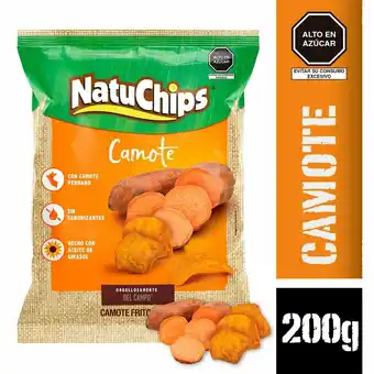 Tottus Natuchips camote oferta
