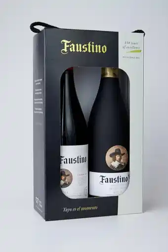 Tottus Faustino crianza + reserva x 750ml oferta