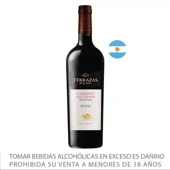 Tottus Vino reserva cabernet sauvignon - argentina oferta
