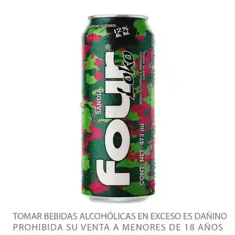 Tottus Bebida four loko sandia oferta
