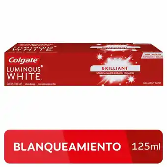 Tottus Pasta dental luminous white oferta