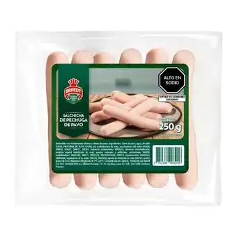 Tottus Salchicha depechuga de pavo oferta