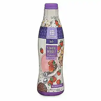 Tottus Yogurt bebib probio fresa c/linaza oferta