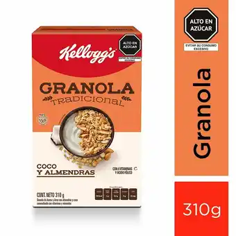Tottus Granola de coco y almendras 400 gr oferta