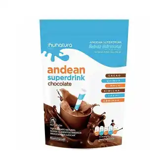 Tottus Andean superdrink chocolate 200 gr oferta