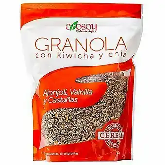 Tottus Granola con kiwicha y chía 380 gr oferta