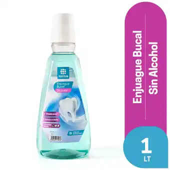 Tottus Enjuague bucal sin alcohol oferta