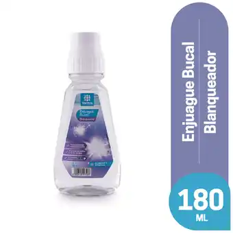 Tottus Enjuague bucal blanqueador tottus x 180ml oferta