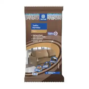 Tottus Toallas humedas para cuero oferta