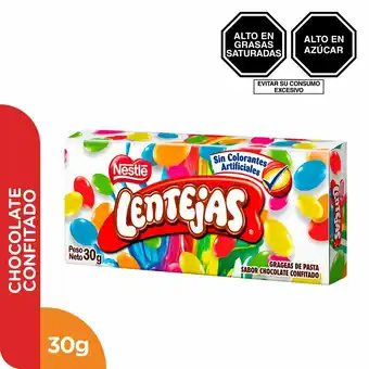 Tottus Chocolate lentejas caja oferta
