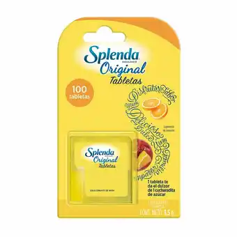 Tottus Splenda tabletas 100 unds oferta