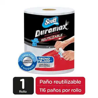 Tottus Paño de limpieza reutilizable duramax oferta