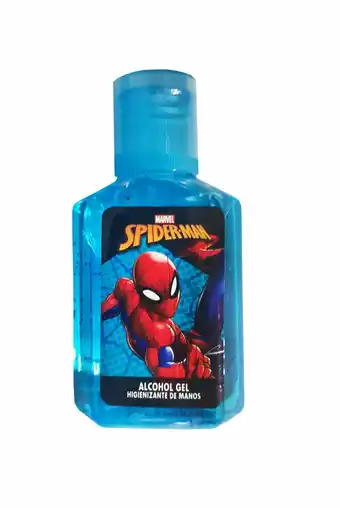 Tottus Alcohol gel para manos spiderman oferta