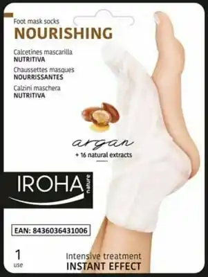 Tottus Mascarilla nutritiva calcetines para pies con argan oferta