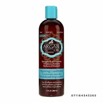 Tottus Acondicionador reparador con aceite de argán oferta