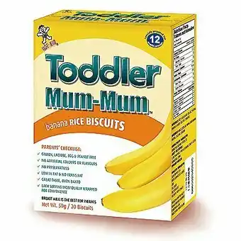 Tottus Galletas de arroz banana 50 gr oferta