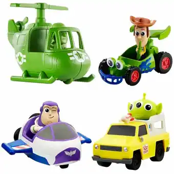 Tottus Toy story mini figuras con vehiculo oferta