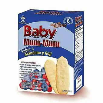 Tottus Galleta de arroz babymummum 50 gr oferta