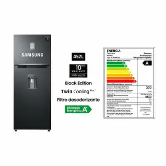 Tottus Refrigeradora no frost 452 l gris rt46k6631bs oferta