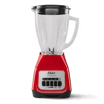 Tottus Licuadora 550 w roja botones oferta