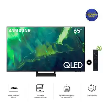 Tottus Tv smart qled 65" 4k oferta