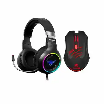 Tottus Kit gamer auricular + mouse micronics aurmicmougamcb oferta