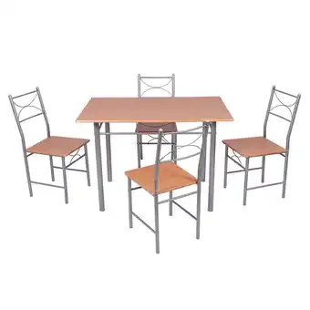 Tottus Juego de comedor salamanca 4 sillas oferta