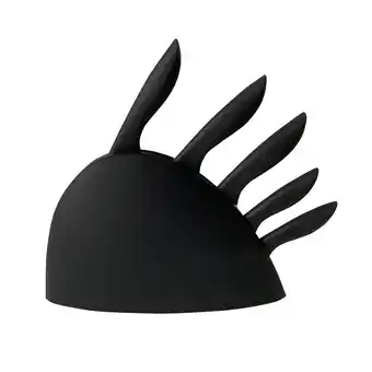 Tottus Juego de cuchillos x5 piezas con base oferta