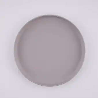 Tottus Plato postre melamine 20cm gris oferta