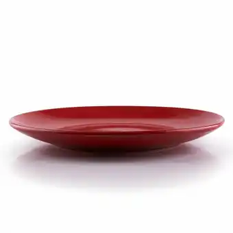 Tottus Plato 19cm moon shape rojo oferta