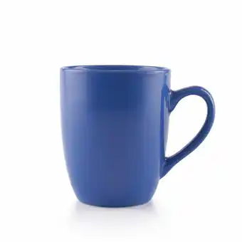Tottus Mug 350ml moon shape azul oferta