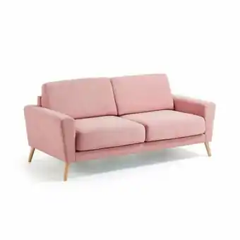 Tottus Sofa 3 cuerpos flower salmon suave oferta