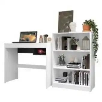 Maestro Mueble escritorio pc y estante librero oferta
