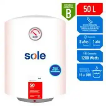 Maestro Terma eléctrica sole evolución 50 litros oferta