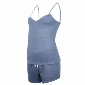 Tottus Pijama mujer short bvd blonda azul xl oferta