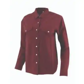 Blusa mujer w foundation poplin boyfriend ls shirt