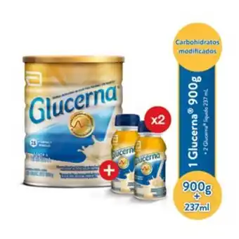 Mifarma Pack 01 glucerna triplecare en polvo vainilla + 02 glucerna triplecare líquido vainilla oferta