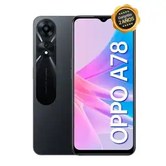 Claro A78 128gb negro + portabilidad + postpago + plan max ilimitado 69.90 p oferta