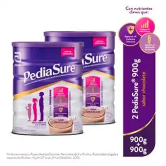Mifarma Pack 02 pediasure triplesure en polvo chocolate oferta