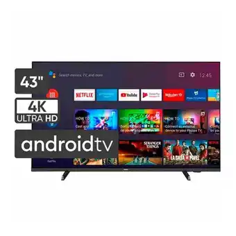 Metro Smart tv philips uhd 43 43pud7406 oferta