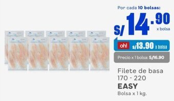 Makro Filete de basa 170 - 220 EASY Bolsa x 1 kg. oferta