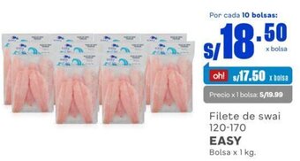 Makro Filete de swai 120-170 EASY Bolsa x 1 kg. oferta