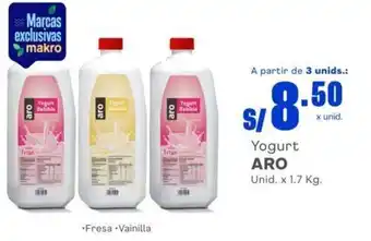 Makro Yogurt ARO Unid. x 1.7 Kg. oferta