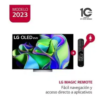 Hiraoka Televisor lg oled evo 4k thinq ai smart 65 oled65c3psa (2023) oferta