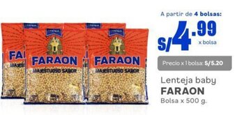 Makro Lenteja baby FARAON Bolsa x 500 g. oferta