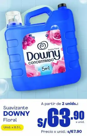 Makro Suavizante DOWNY Floral Unid. x 8.5 L oferta