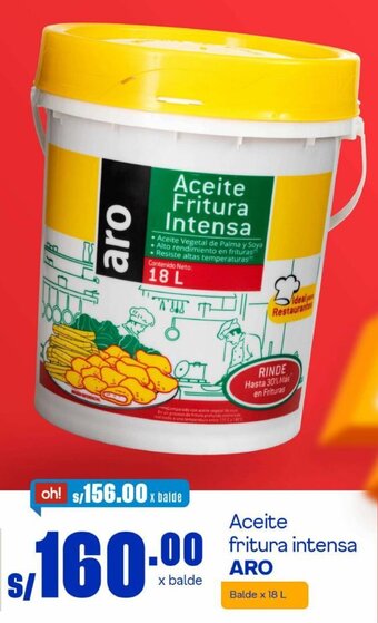 Makro Aceite Fritura Intensa ARO Balde x 18L oferta