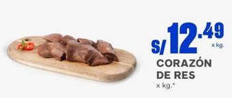 Makro CORAZÓN DE RES oferta